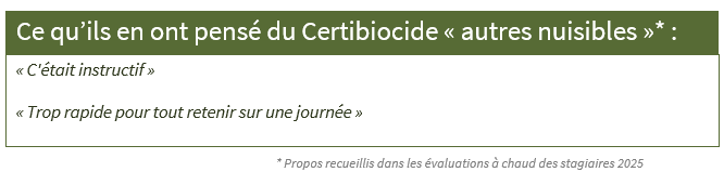 avis certibiocide autre nuisible