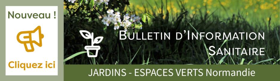 Premier numéro du Bulletin d’Information Sanitaire en JEVI à destination de tous les gestionnaires d’espaces verts