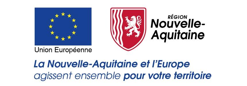 logo Europe et région nouvelle-aquitaine