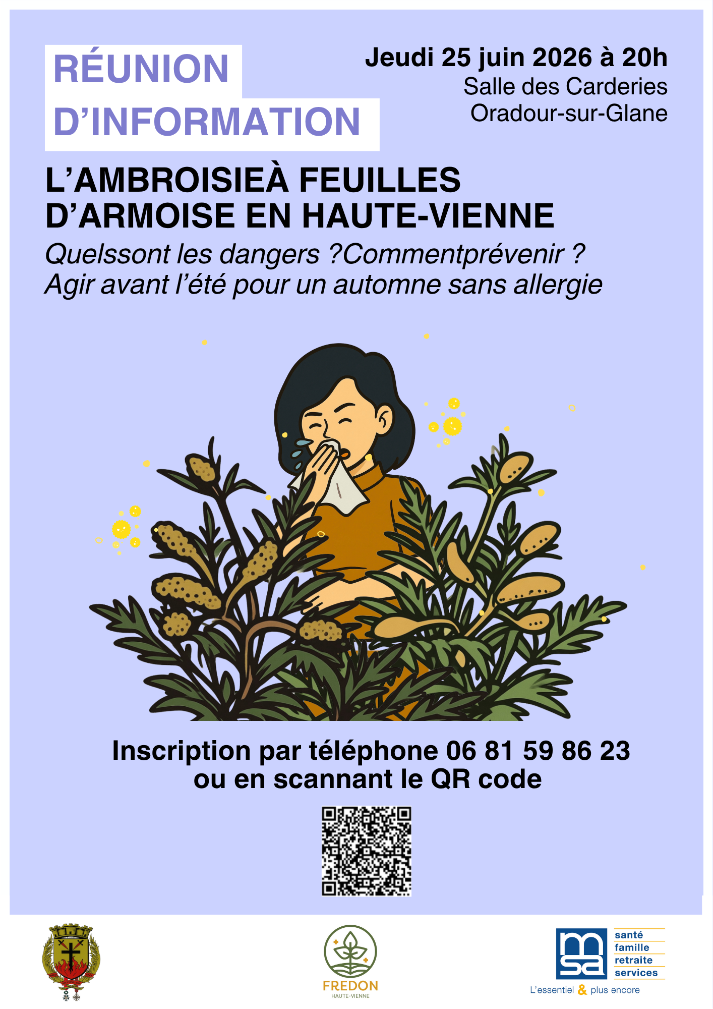 journée de lutte contre l'Ambroisie