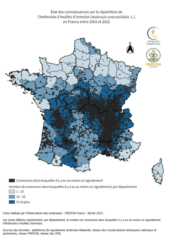 Répartition actuelle